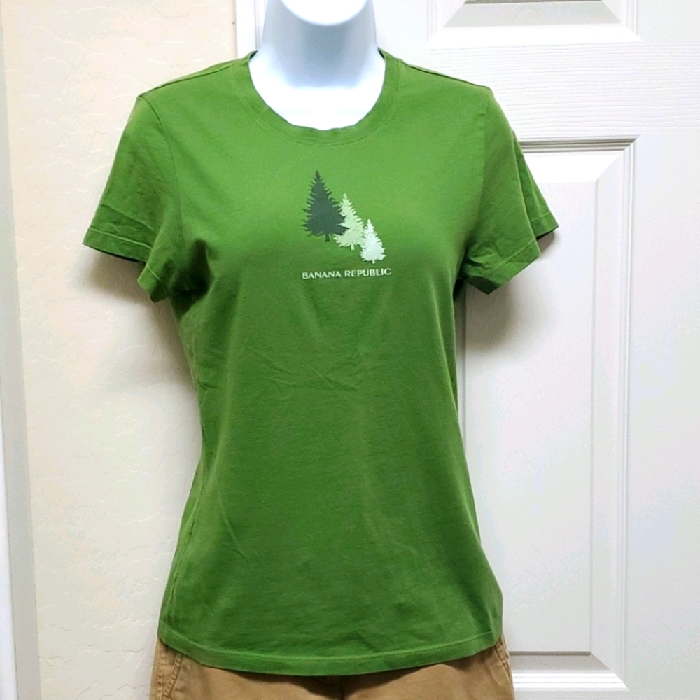Banana Republic Factory  Pine Tree T-shirt